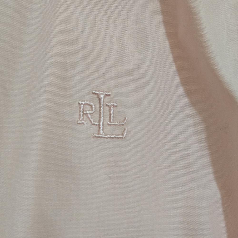 Ralph Lauren Polo Women's Long Sleeve Button Down Top ~ Sz. XL ~ Dusty Pink ~EUC - Picture 4 of 7